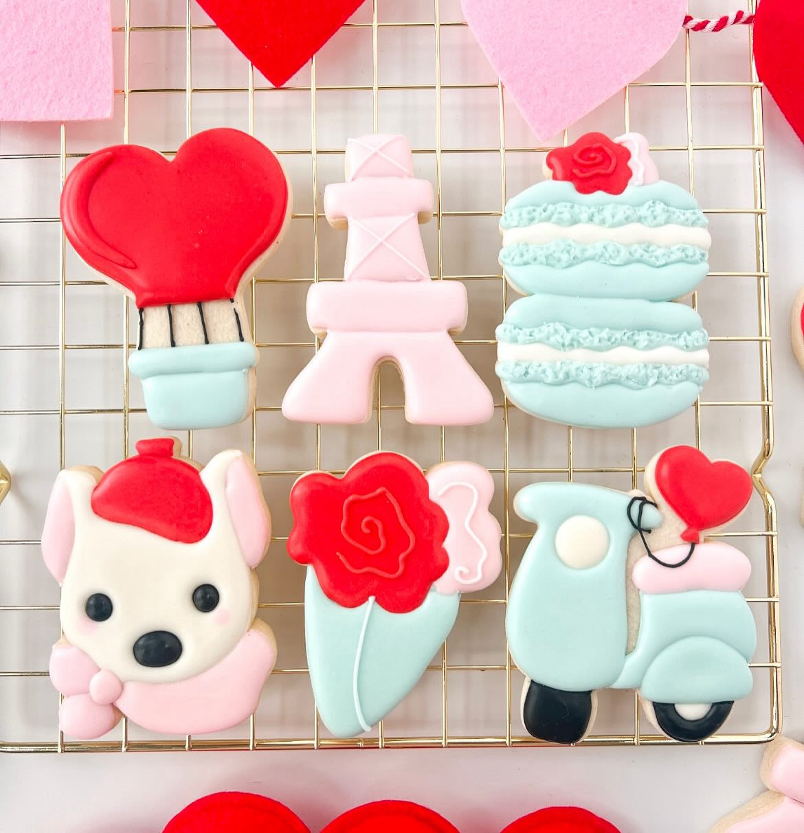 ❤️💕February 8 - La Vie En Cookies! Valentine Cookie Decorating Class