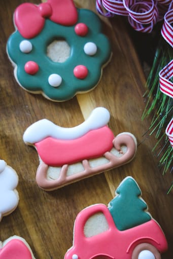 How to create Christmas Themed Cookie