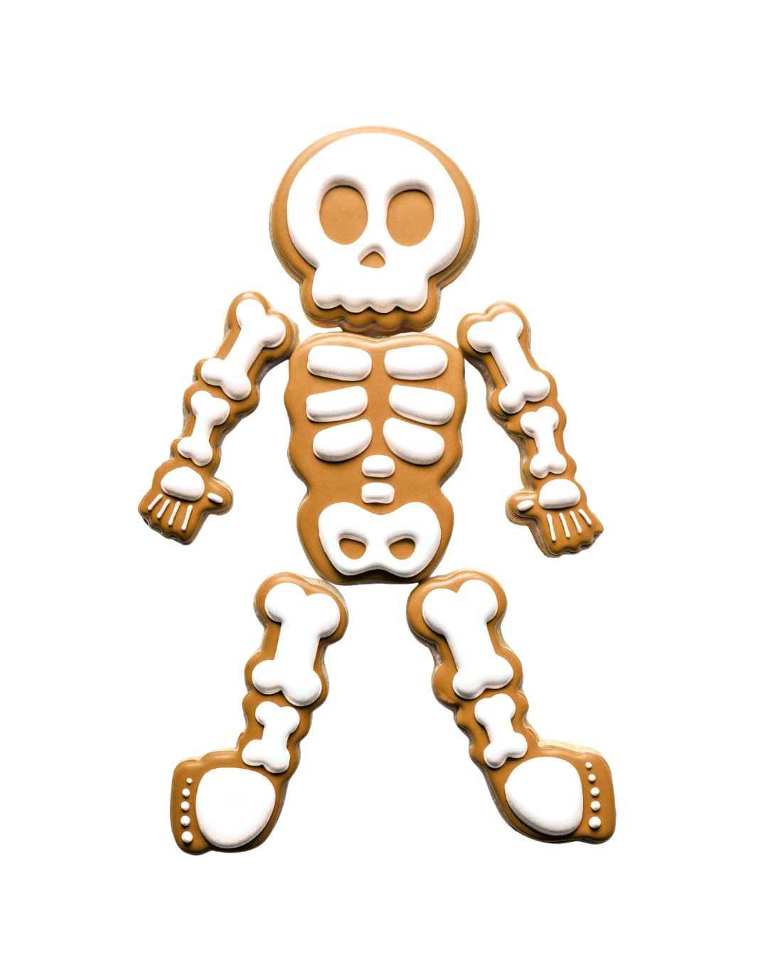 Skeleton cookie decoration