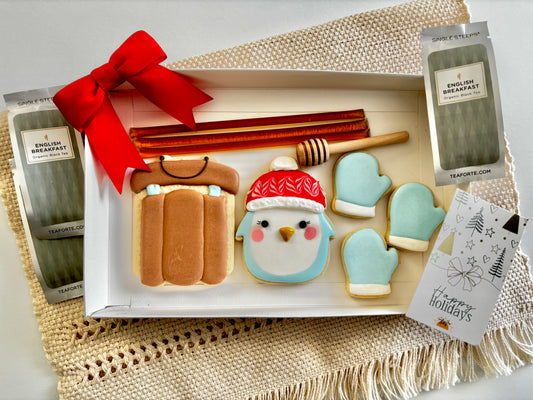 Penguin & Sled Tea Set