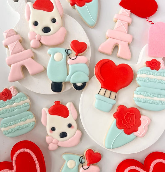 ❤️💕February 8 - La Vie En Cookies! Valentine Cookie Decorating Class