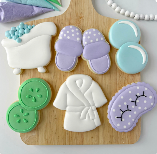 🥂🛁 May 9 - Zen & Sugar Mother's Day Cookie Decorating Class